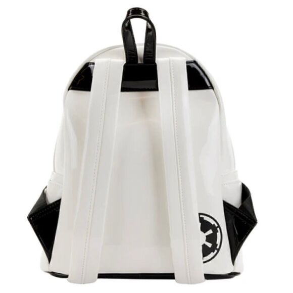 Stormtrooper Lenticular Cosplay LOUNGEFLY Backpack & Wallet Set NWT STAR WARS main image 4